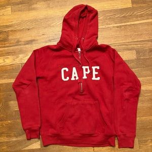 Red Cape Cod hoodie size small